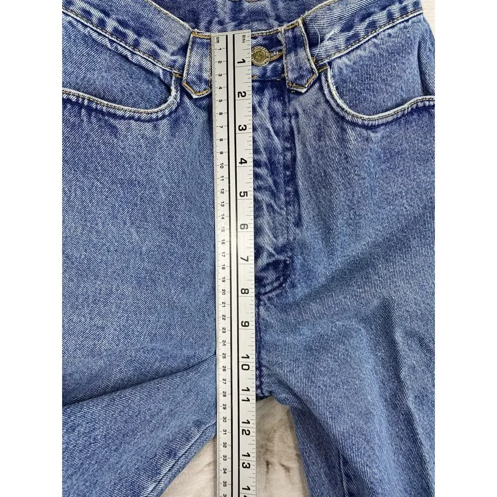 Vintage Lawman Jeans Womens Jr 3 Western Denim High Rise 35” Inseam Bareback